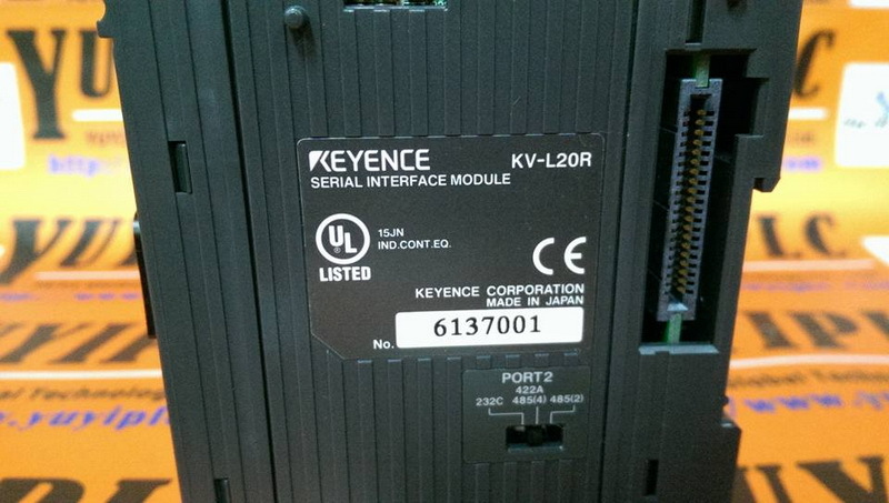 KEYENCE KV-L20R COMMUNICATION MODULE - PLC DCS SERVO Control MOTOR